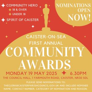 Picture depicting details of the Awards event which are outlined in the article text.